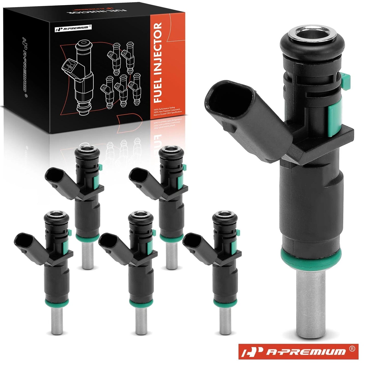 6x Fuel Injectors for Mercedes-Benz C300 C350 C280 (2006–2012)