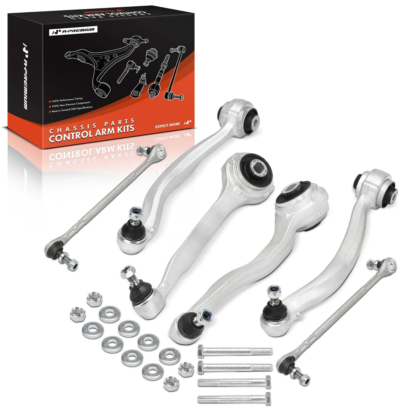 6X Front Control Arm Sway Bar Ball Joint for Benz C-Class (2010–2016)