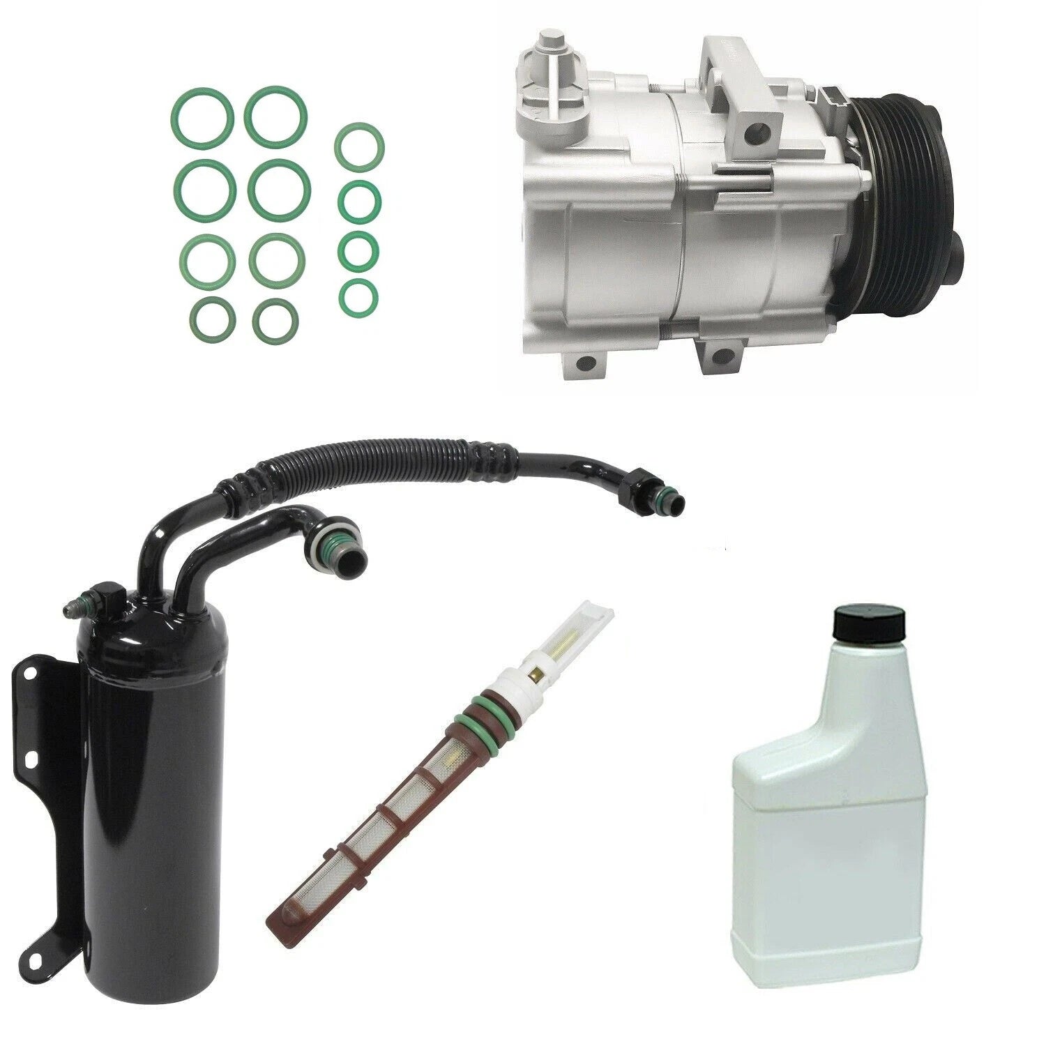 A C Compressor Kit Replacement for Toyota Corolla (2005–2015)