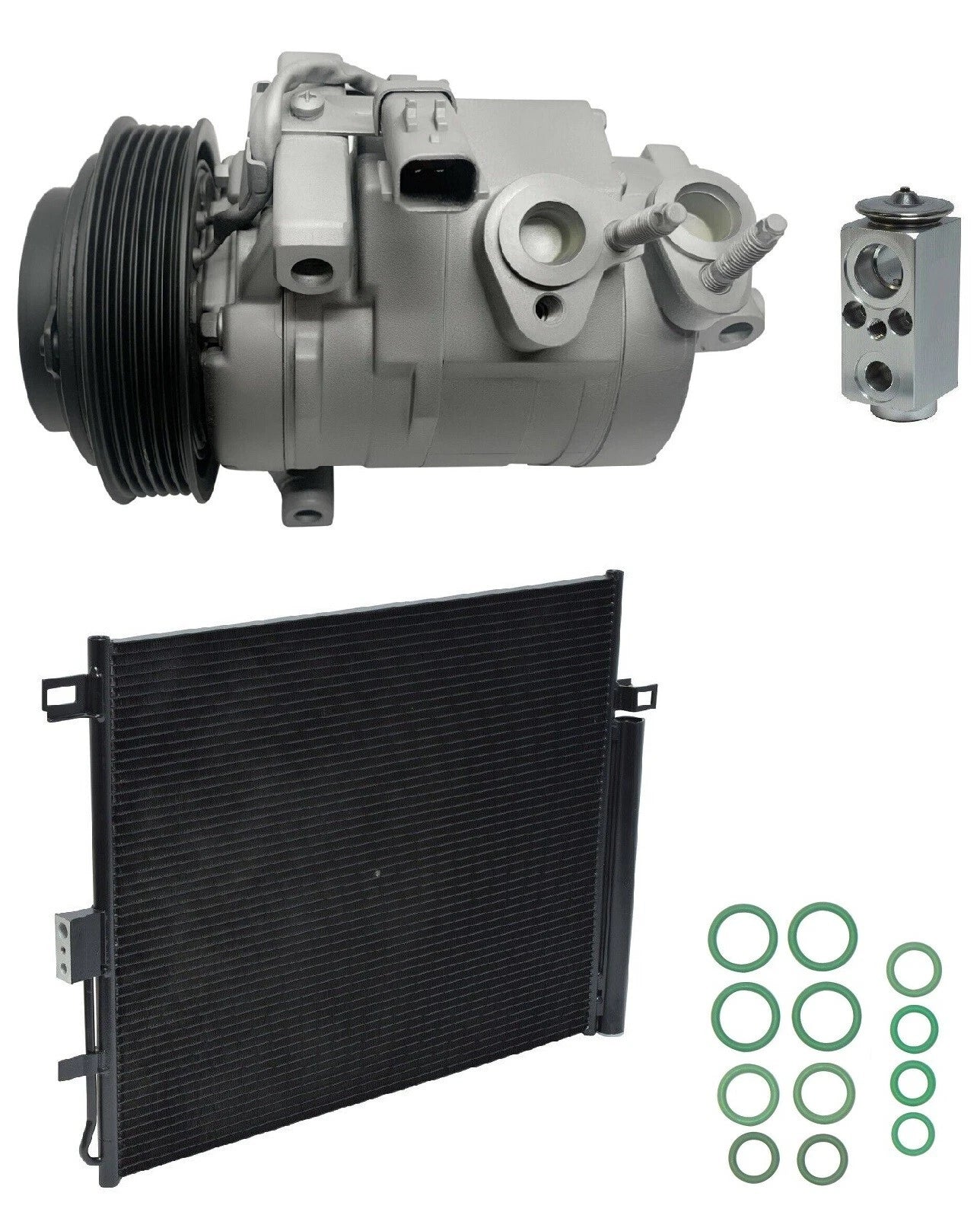 A C Compressor Kit With Condenser for Dodge Durango 5.7L (2016–2016)