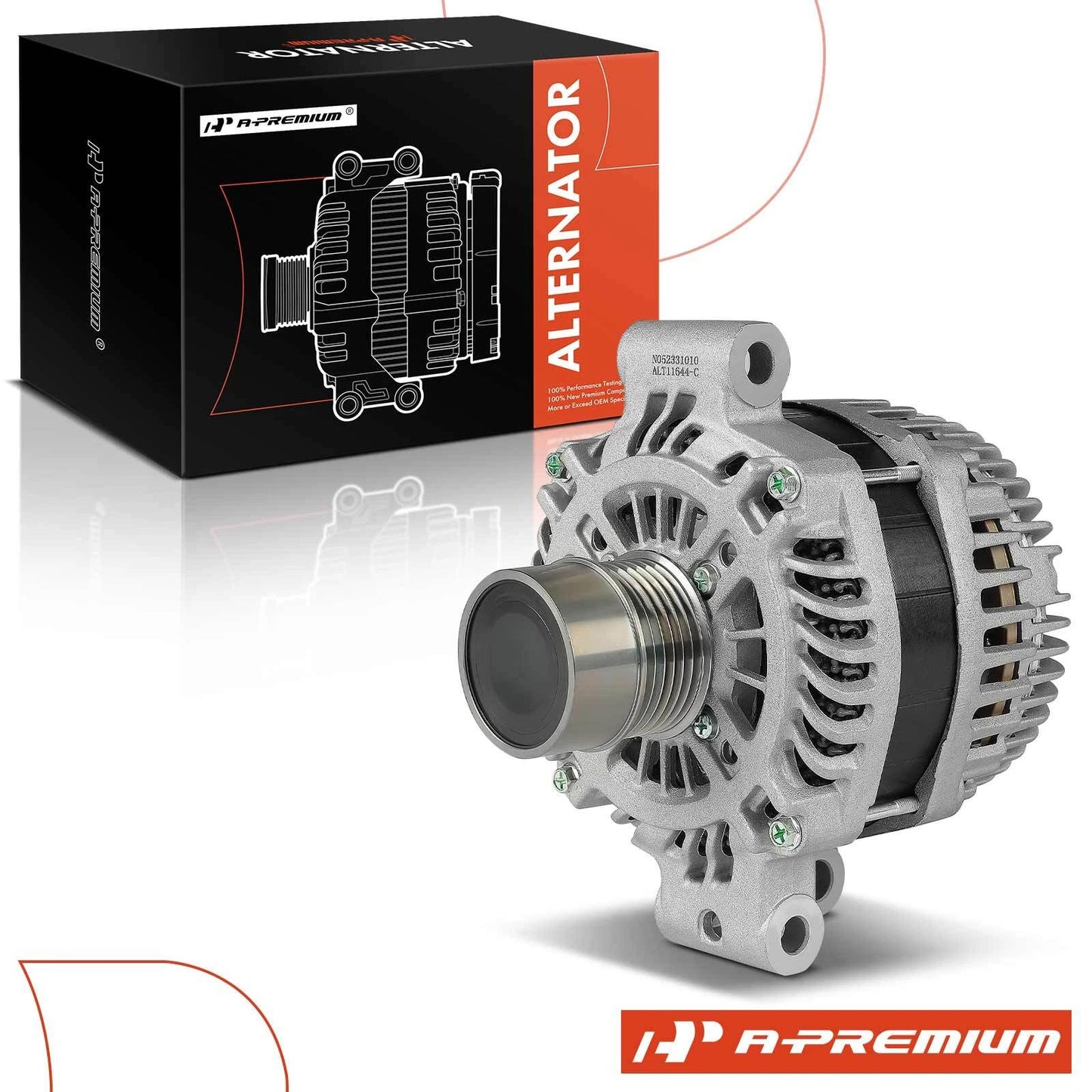Alternator for Chevrolet Caprice (2011–2017) 3.6L 170A 6-Groove