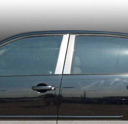 Luxury FX Chrome Pillar Post Trim 4pc for 2004-2007 Chevy Malibu