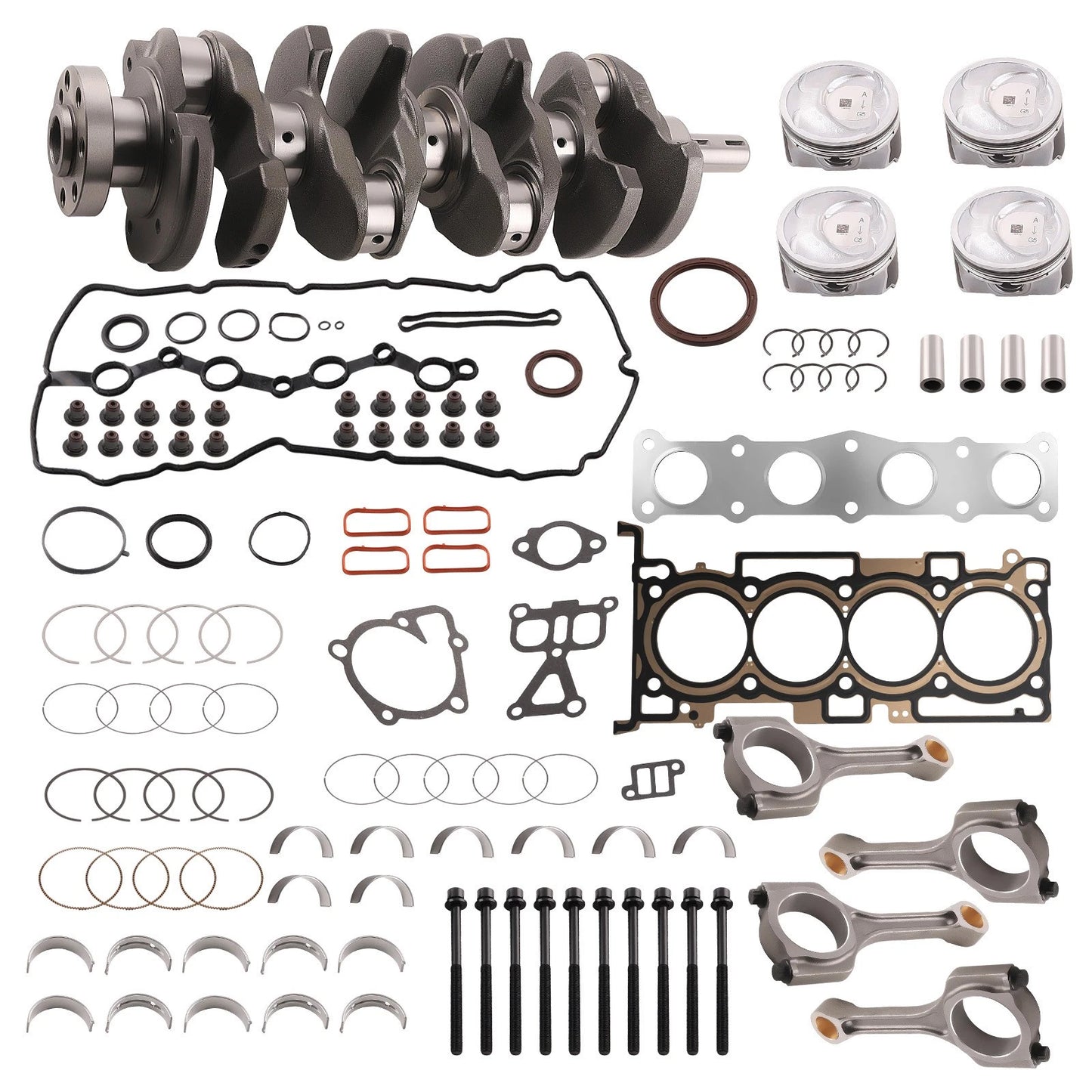 Engine Rebuild Overhaul Kit for Hyundai Kia 2.4L (2007–2010)