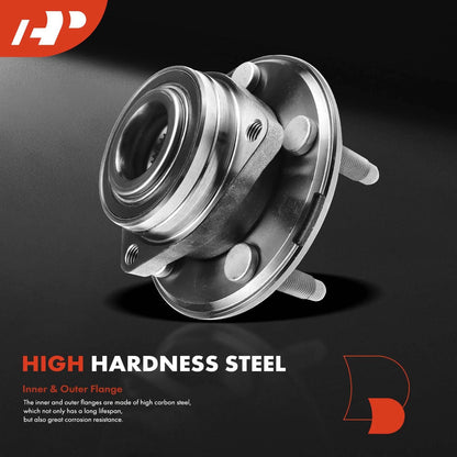 2X Wheel Hub & Bearing Assembly for Chevy Camaro (2012–2015)