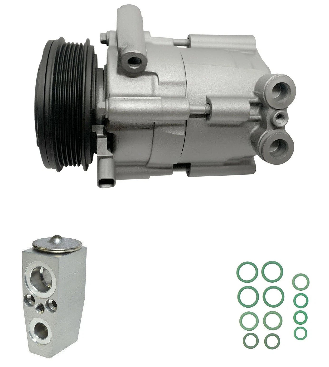 AC Compressor Kit Replacement for Saturn Vue 2.4L XE XR (2008–2008)