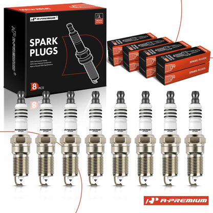 8x Iridium Platinum Spark Plugs for Ford F-150 F-250 (1997–2010)