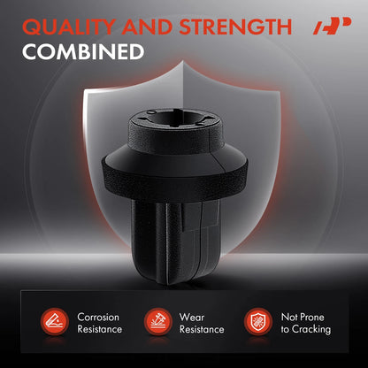 30Pcs License Plate Bracket Screw Grommet Clip for Mercedes-Benz