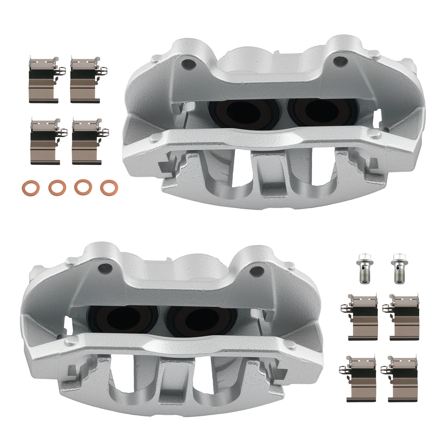Front Left and Right Brake Caliper Set for Dodge Journey (2012–2020)