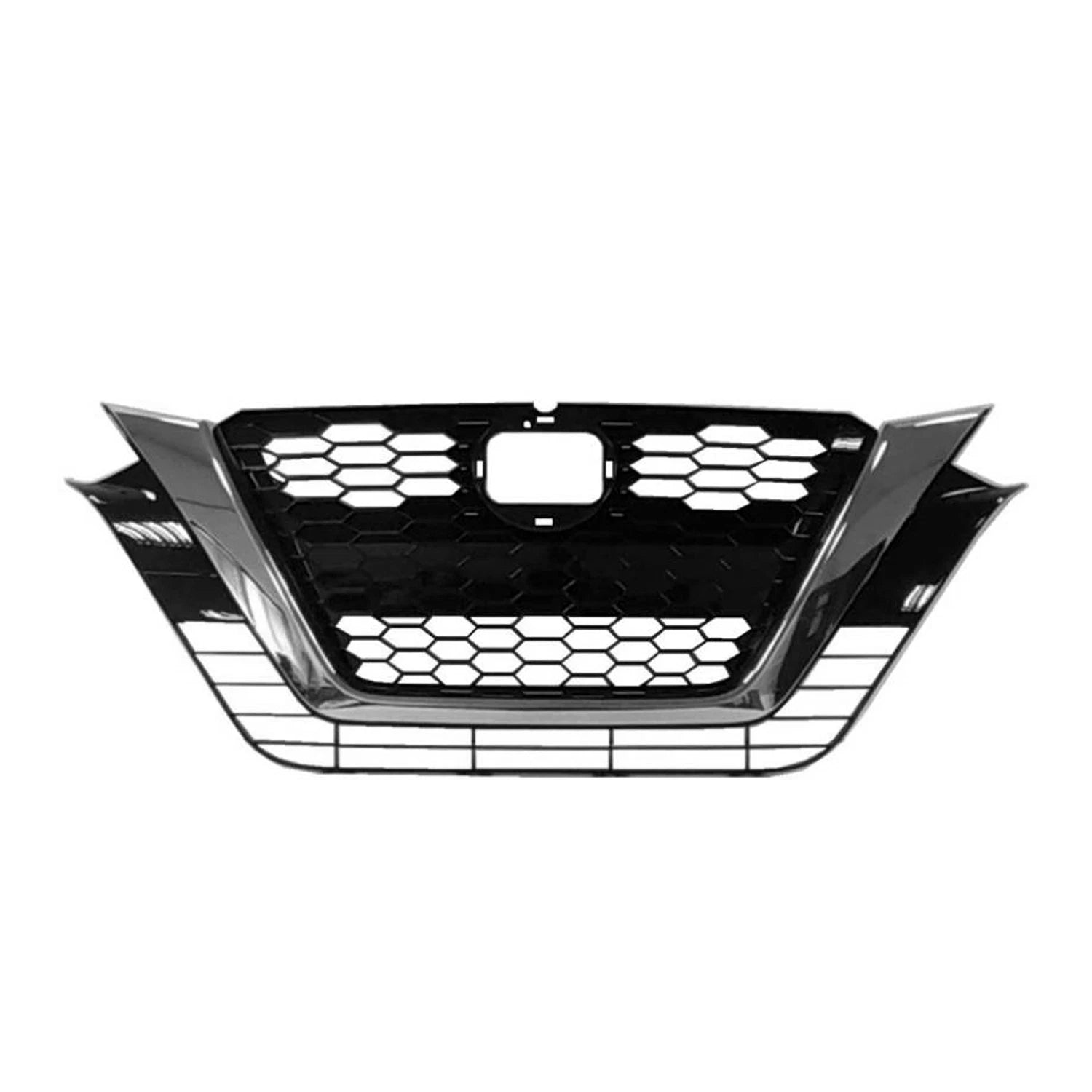 Replacement Black Chrome ABS Plastic Front Grille For 2019-2021 Nissan Altima