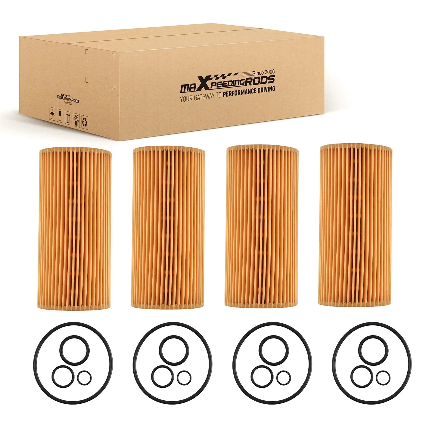 Engine Oil Filter Kit for Mercedes E320 CDI 3.2L Turbo (2005–2006)