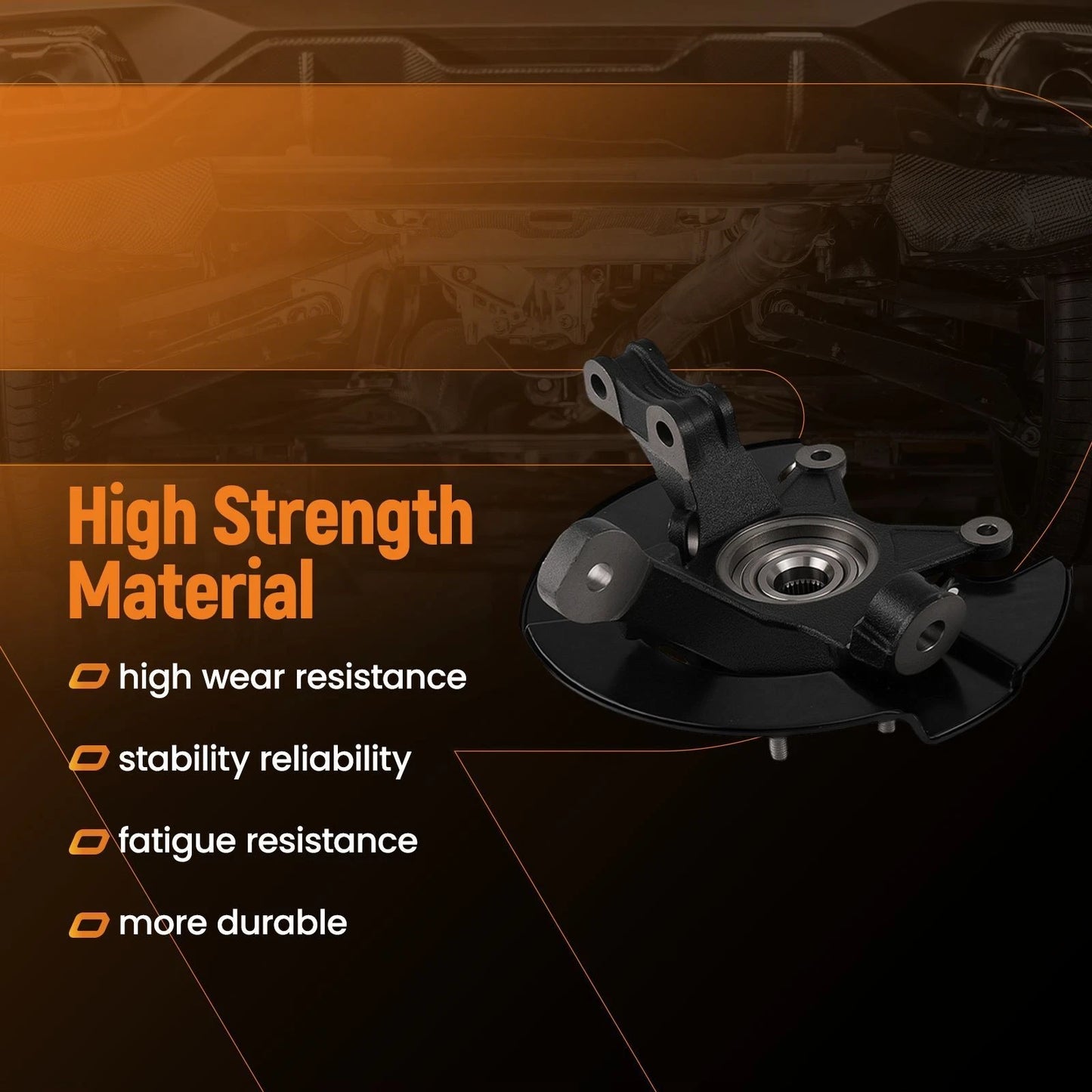 Front RL Steering Knuckle for Honda Pilot (2005–2008)