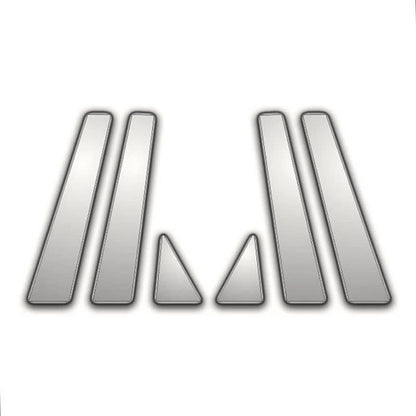 Chrome Pillar Covers Kit 6pc for Hyundai Tucson (2010–2015)