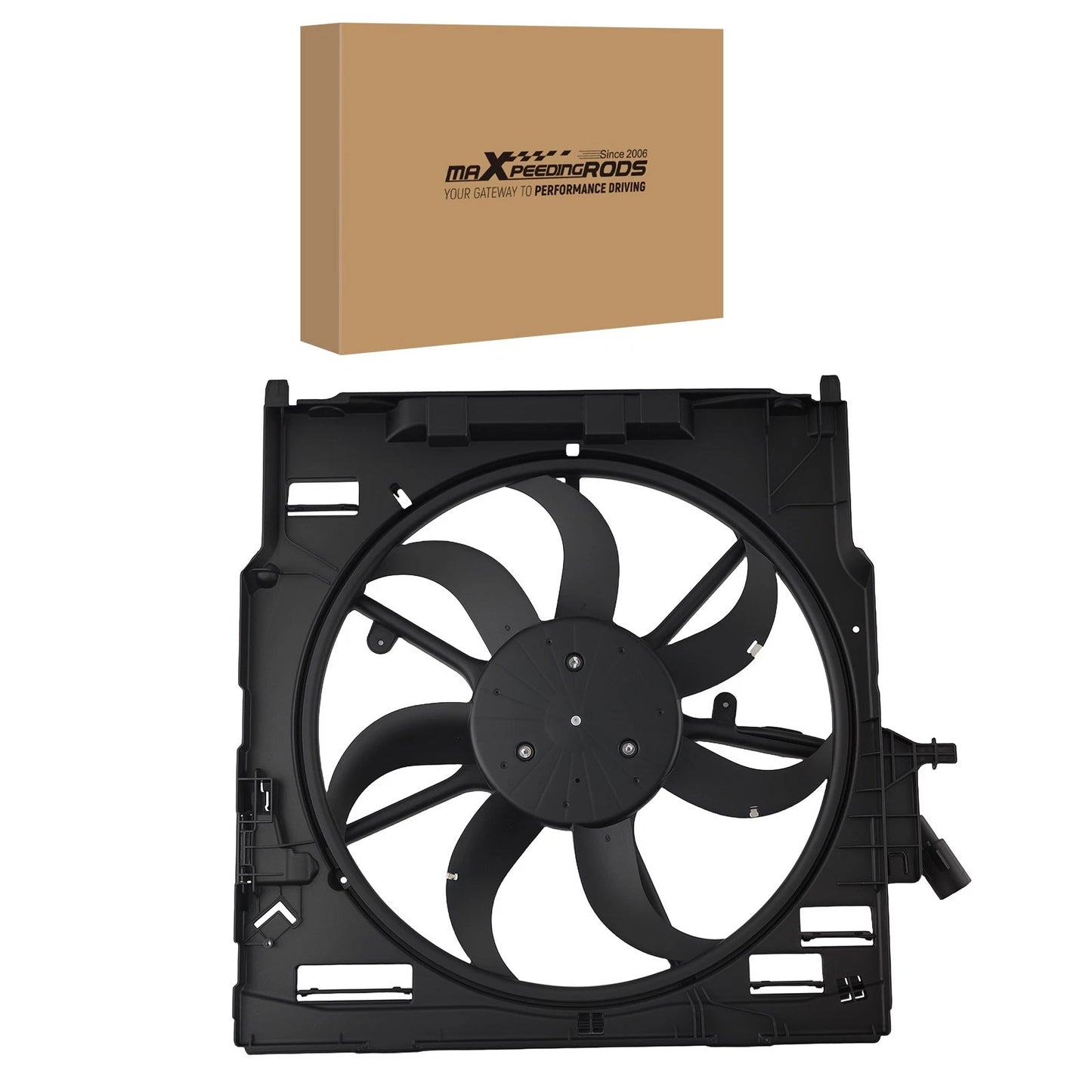 Electric Radiator Cooling Fan for BMW X5 E70 (2007–2010) 7-Blade