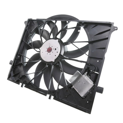 Cooling Fan Assembly with Brushless Motor for Mercedes-Benz S350 S500 (2000–2006)