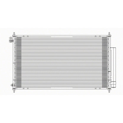 Replacement A/C Condenser w/Receiver Drier For 2004-2008 Acura TSX