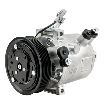 A/C Compressor with 6-Groove Pulley for Mitsubishi Mirage Mirage G4 (2017–2022)