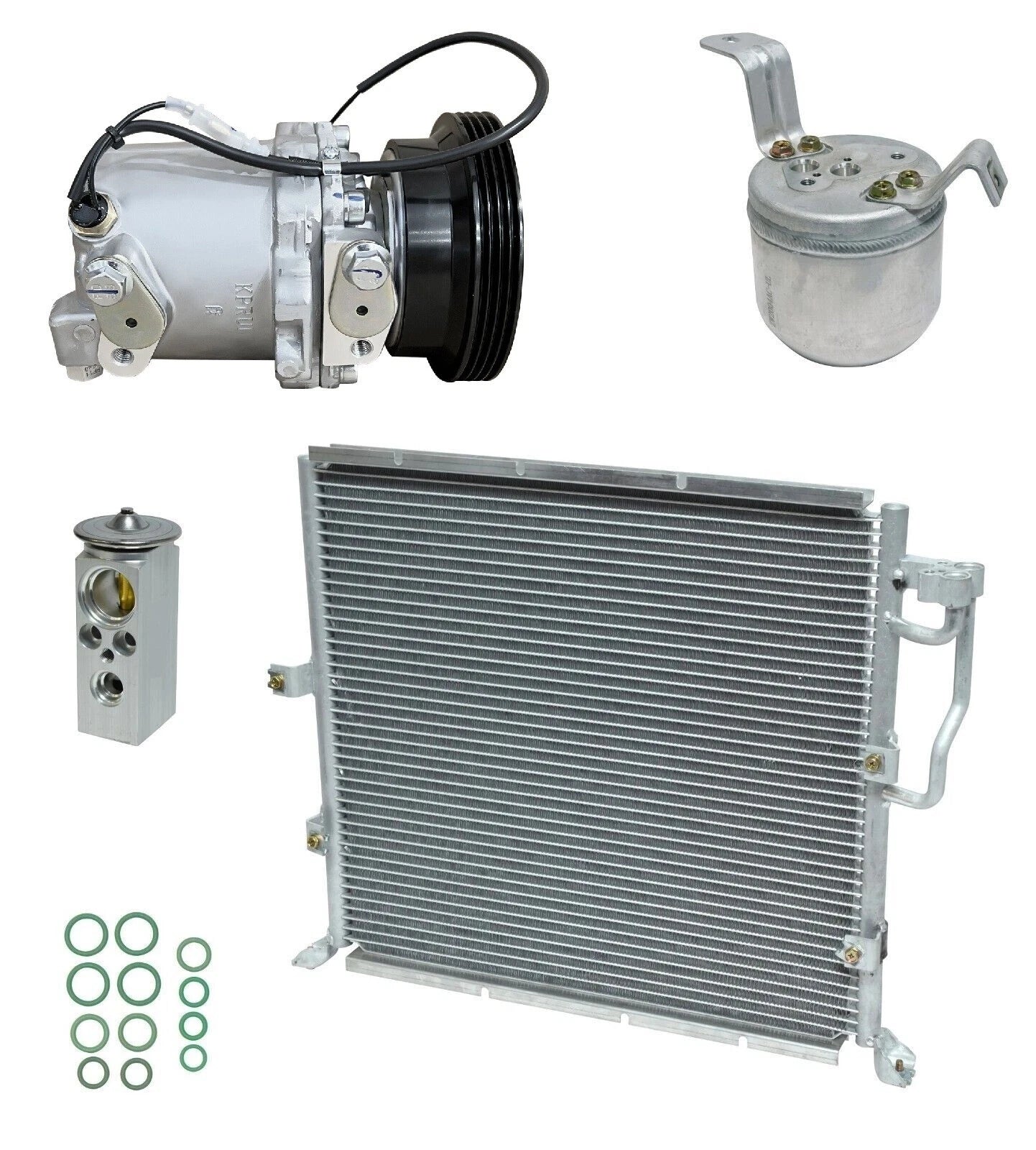 AC Compressor Kit With Condenser for BMW 318ti 1.9L (1999–2005)