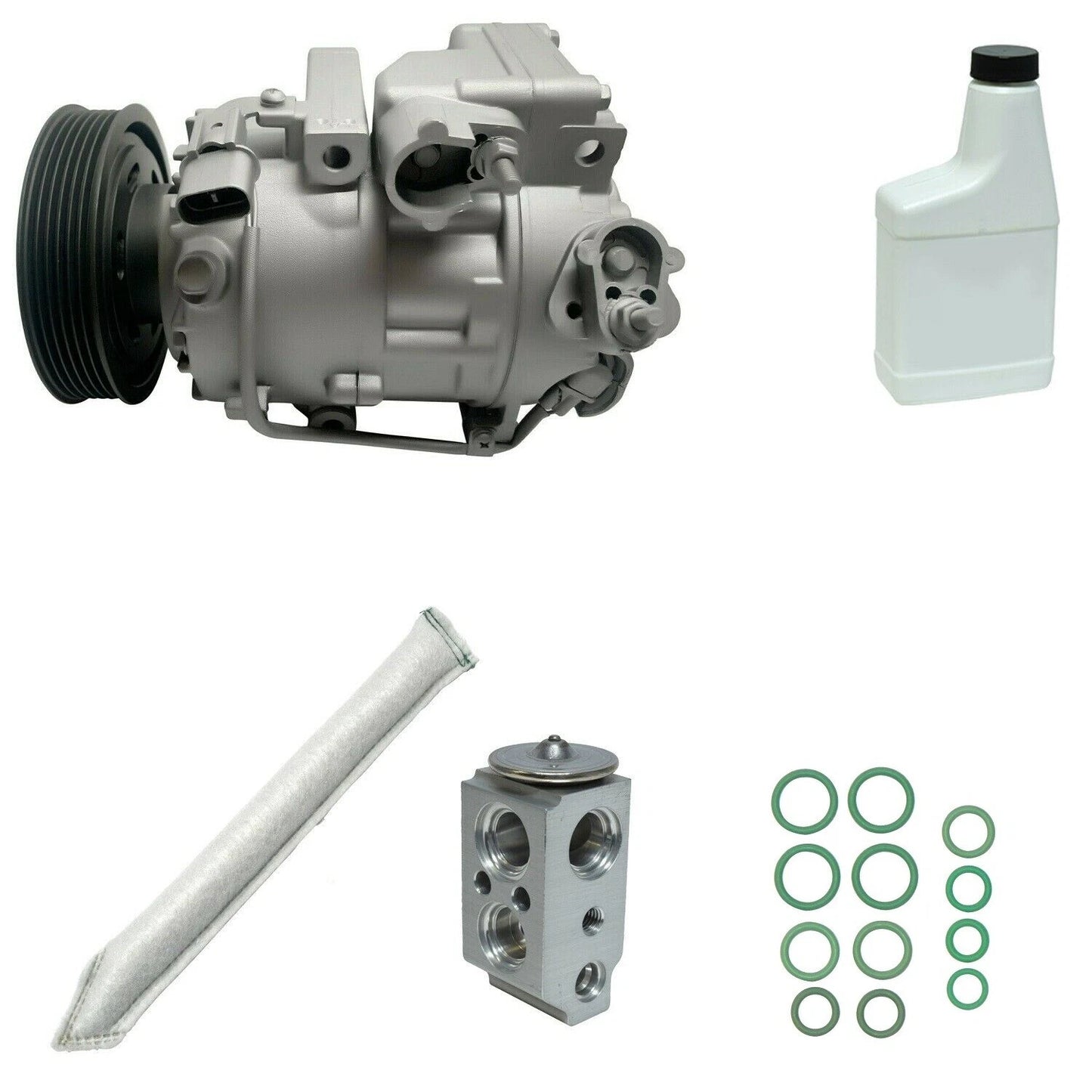 A/C Compressor Kit Replacement for Hyundai Santa Fe XL 3.3 (2013–2016)