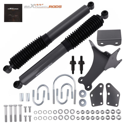 Dual Steering Stabilizer for Ford F-250 F-350 Super Duty (2005–2024)