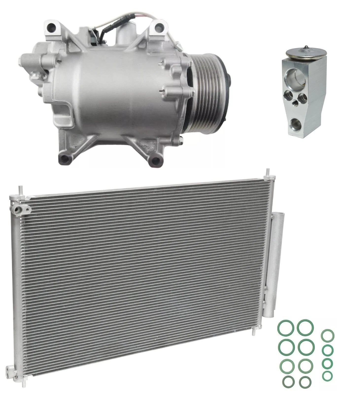 AC Compressor Kit With Condenser for Honda CR-V 2.4L (2016–2016)