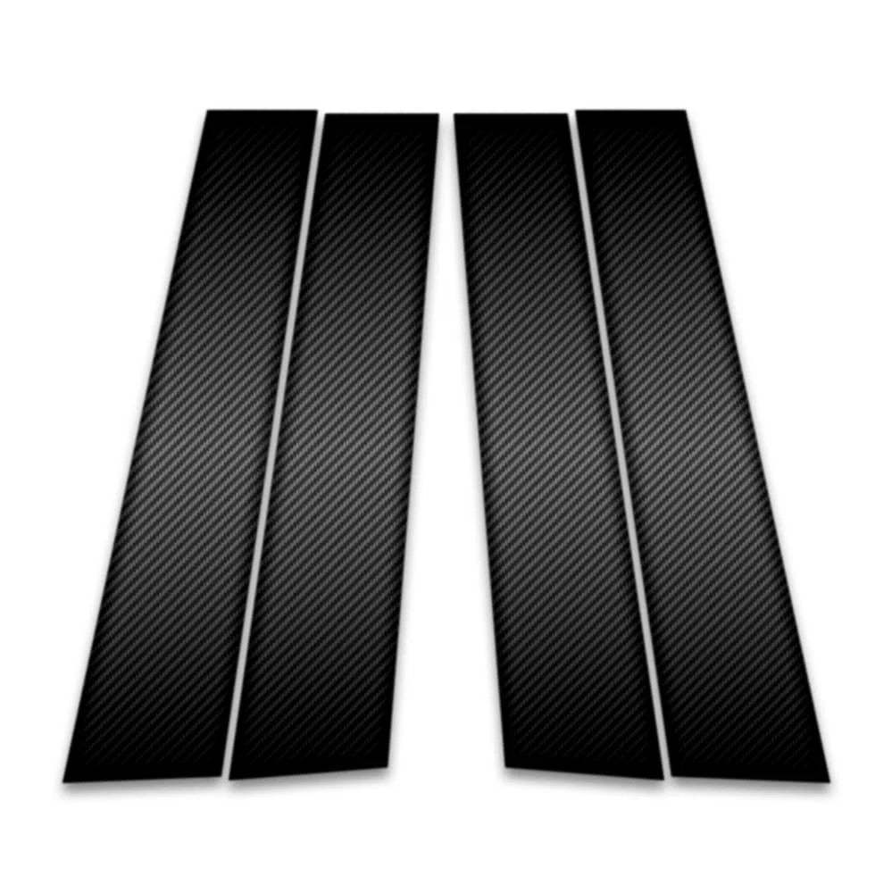 4pc Carbon Fiber Pillar Post Covers for 2010-2016 Cadillac SRX