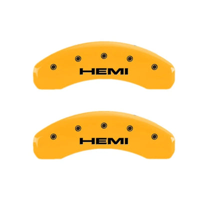 Caliper Covers Set of 4 Engraved Hemi for 2022–2024 Jeep Wagoneer