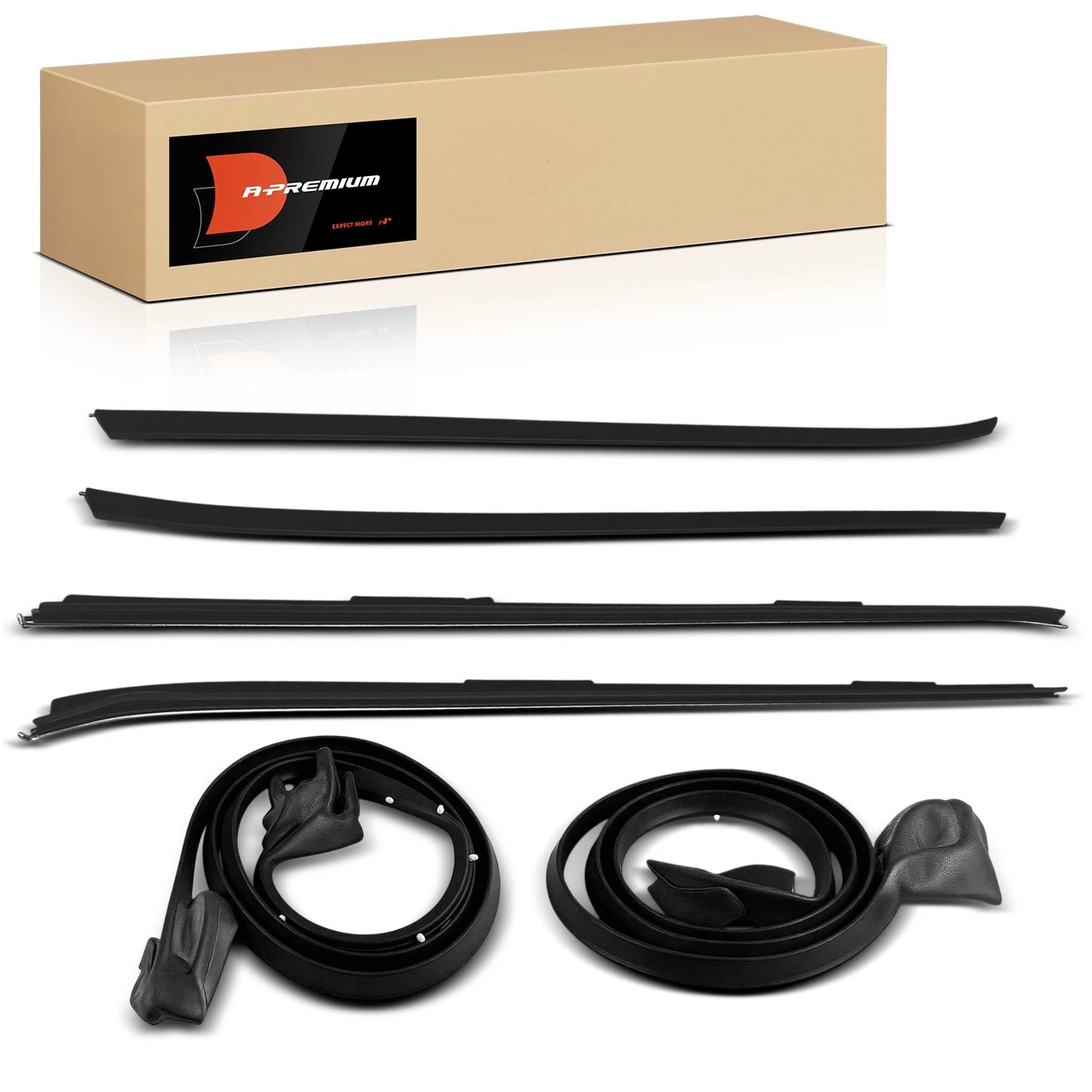6x Weatherstrip Seal for Chevrolet Camaro Pontiac
