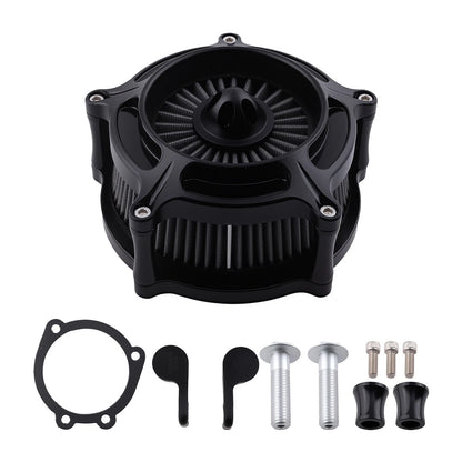 Black Aluminum Air Cleaner Assembly for Harley Sportster XL (2004–Present)