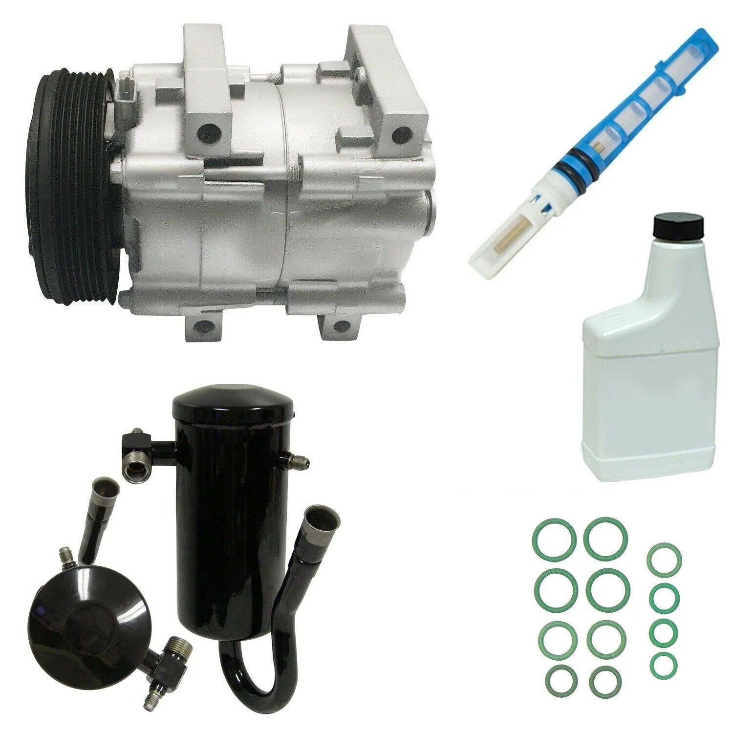 AC Compressor Kit Replacement for Land Rover Range Rover Sport (2010–2013)