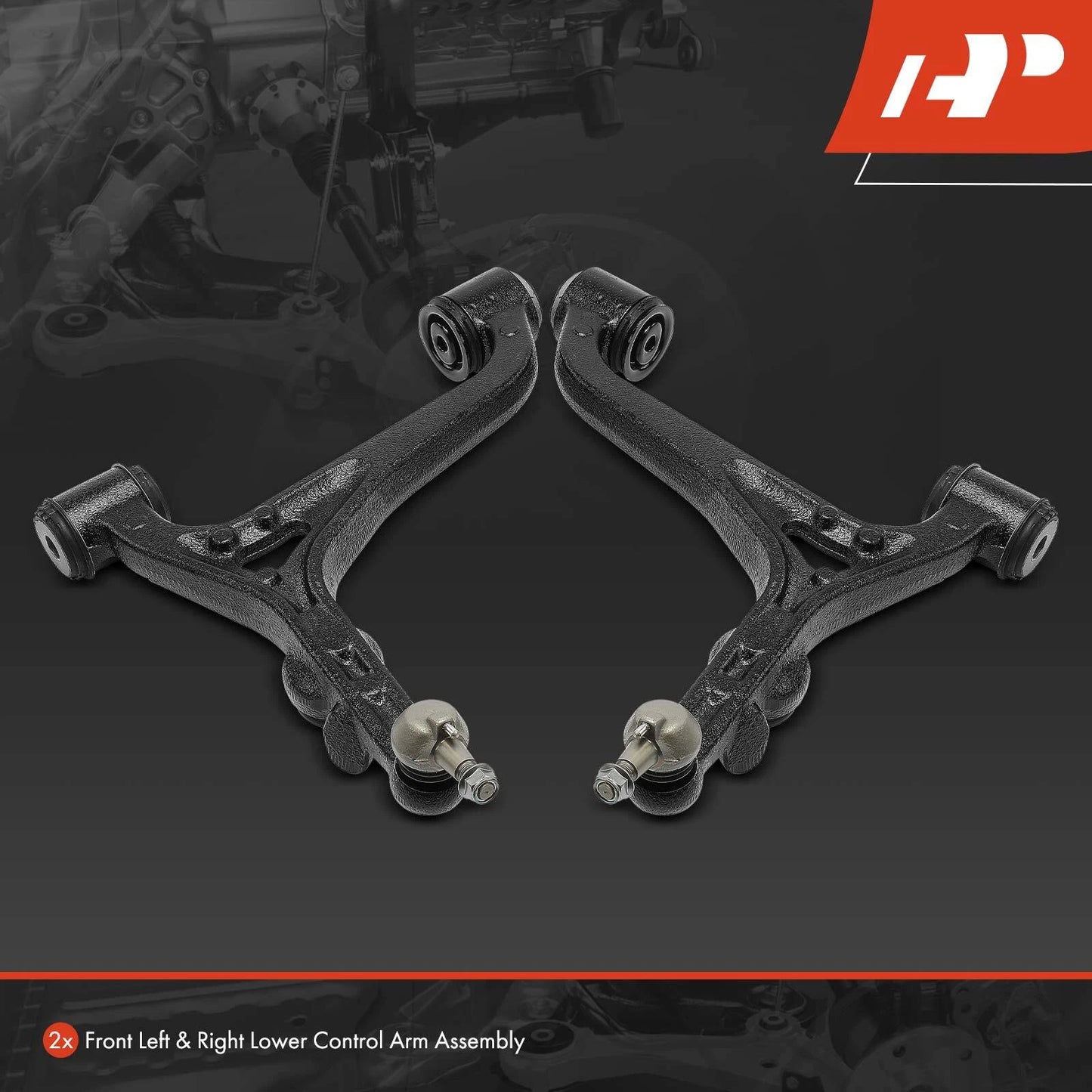 2X Front Lower Control Arm & Ball Joint Assembly for Mercedes-Benz S430 (2000–2006)