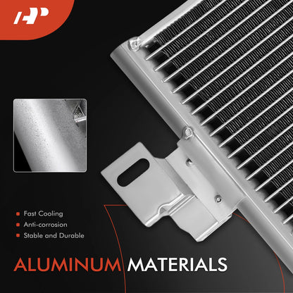 A/C Condenser with Bracket for Buick LeSabre Pontiac Bonneville (2000–2005)