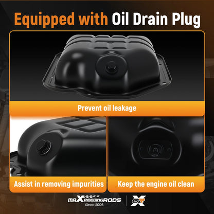 Front Oil Pan for Infiniti QX60 (2014–2016) and Nissan Altima (2007–2015)