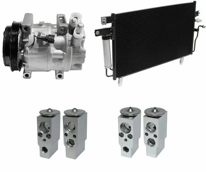 AC Compressor Kit With Condenser for Nissan Pathfinder Armada 5.6L (2004)