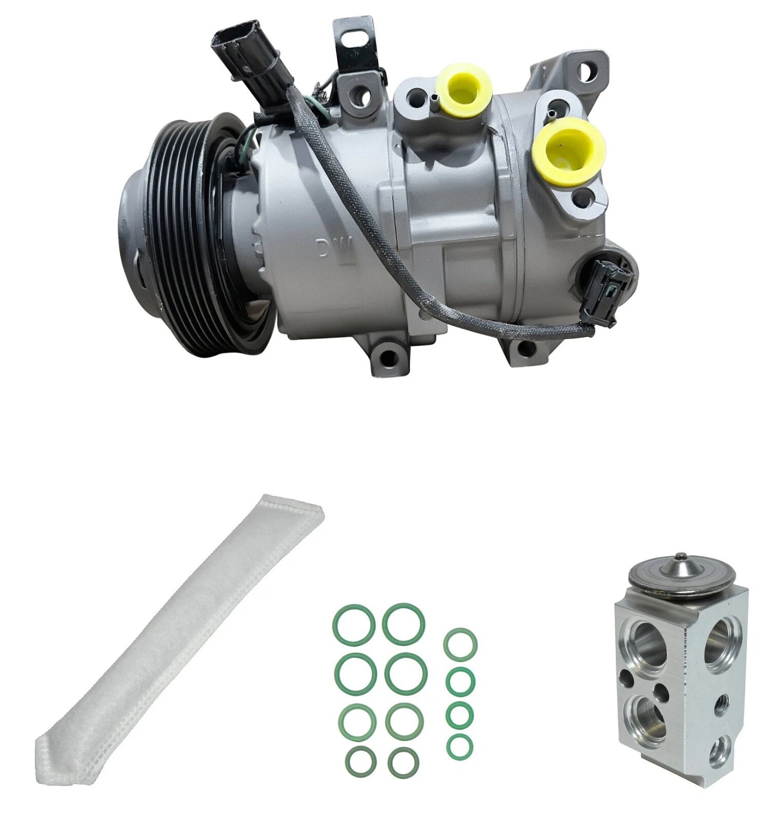 AC Compressor Kit Replacement for Hyundai Kona 1.6L Turbo (2018–2018)