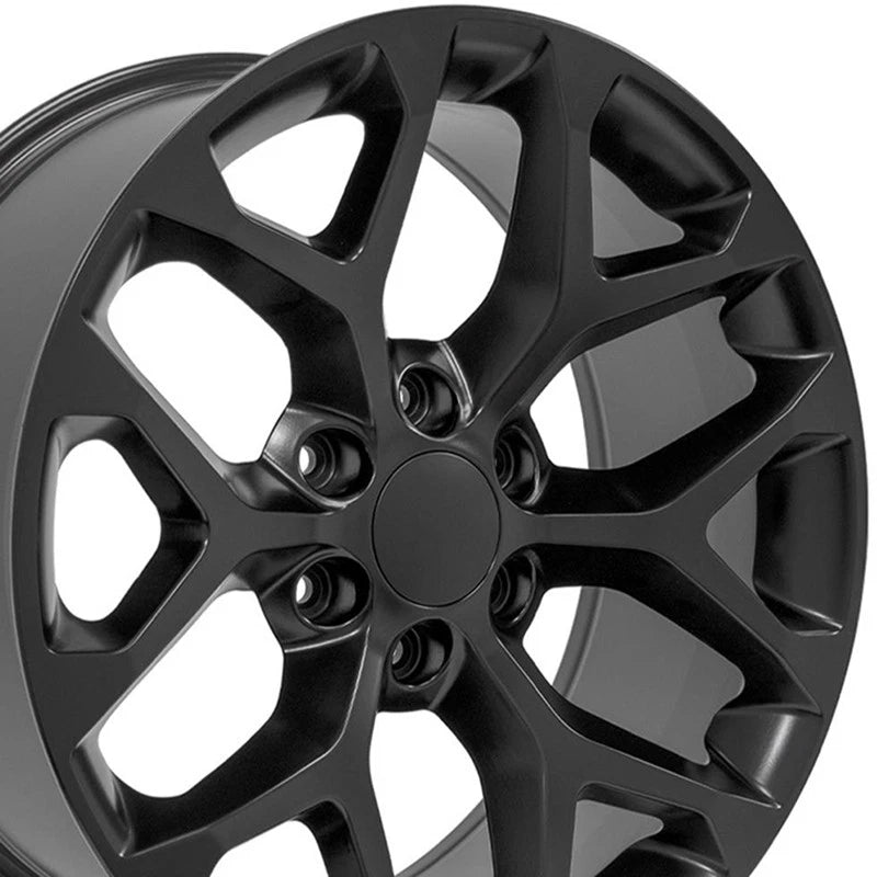 20" Satin Black Wheel for 2003-2014 GMC Savana 1500 - RVO2097
