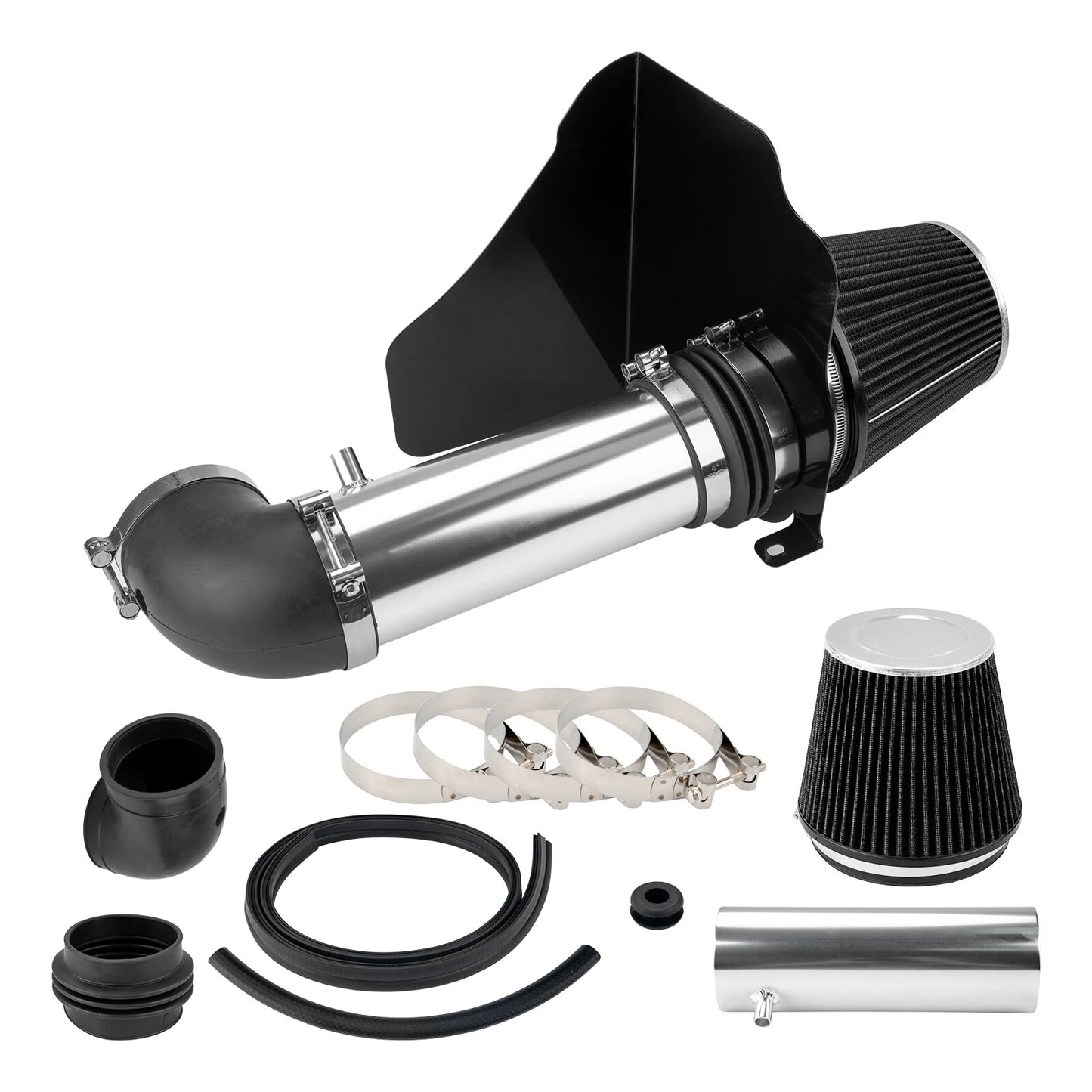 Cold Air Intake Heat Shield and Filter for 2005-2008 Dodge Magnum (5.7L/6.1L)