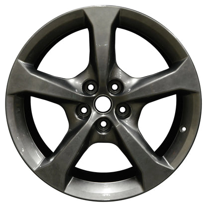 20x9 Factory Wheel Hyper Dark Silver Full Face Bright for 2013–2015 Camaro