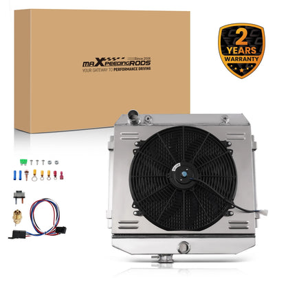 3 Row Radiator Fan Shroud Assembly for Chevy 150/210/Bel Air (1955–1957)