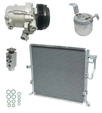 AC Compressor Kit with Condenser for BMW 323is 2.5L (1999–1999)