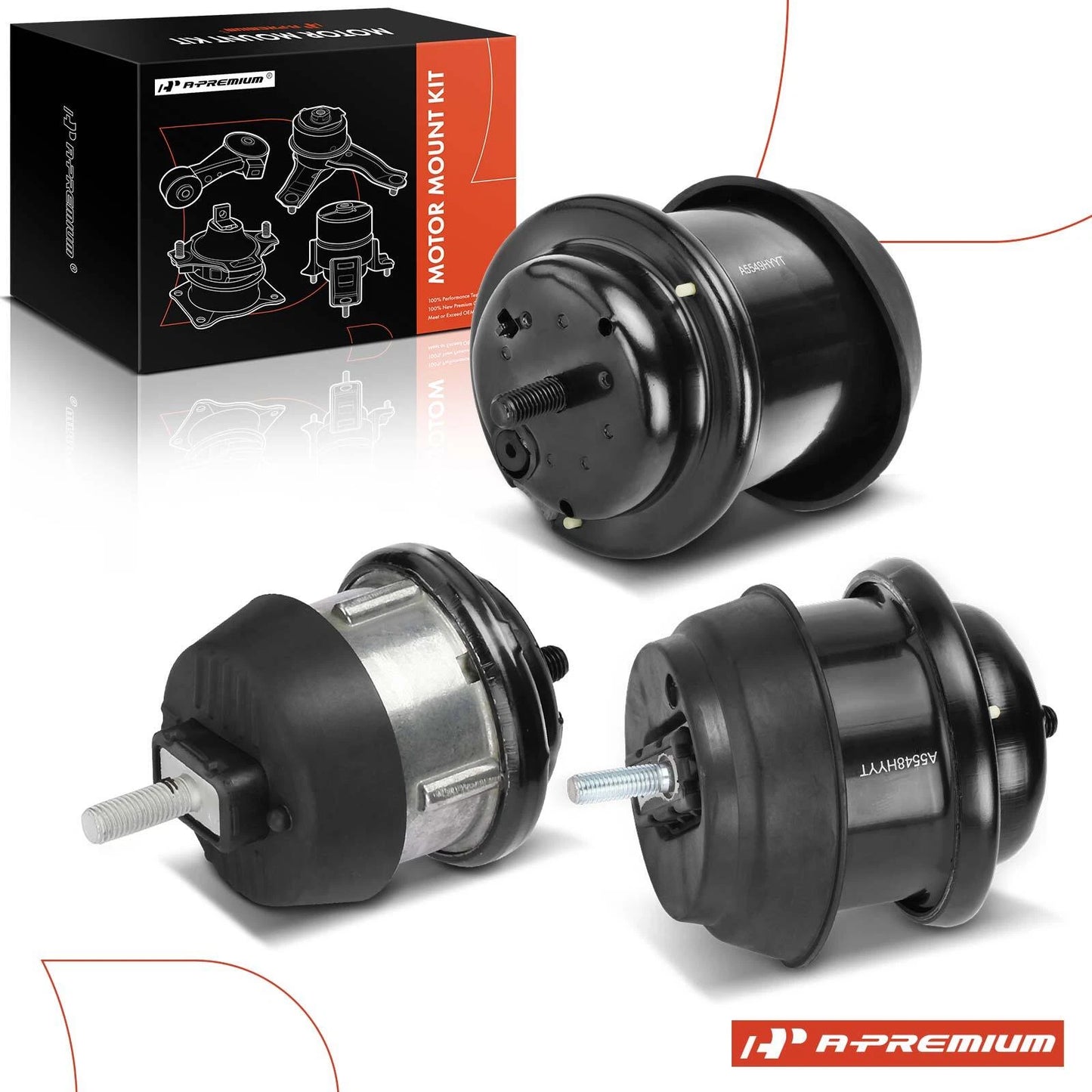 3X Engine Motor & Transmission Mount for Chevrolet Traverse (2009–2017)