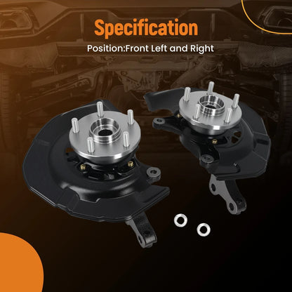 Front Steering Knuckle & Hub Bearing for Toyota Camry Hybrid (2007-2011)