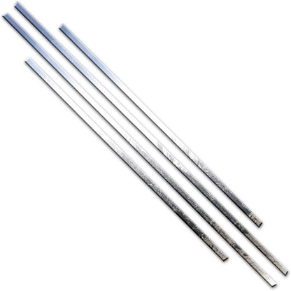 Luxury FX Chrome Window Sill Trim 4pc Replacement for Honda Fit (2009–2013)