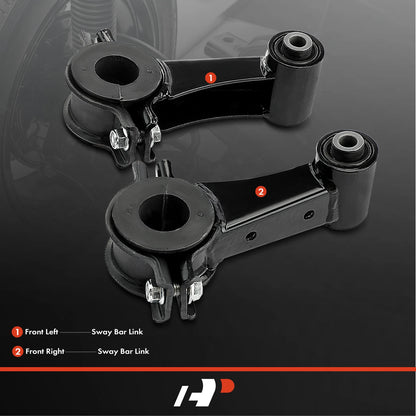 2X Front Stabilizer Bar Links for Mercedes-Benz ML320 (1998–2003)