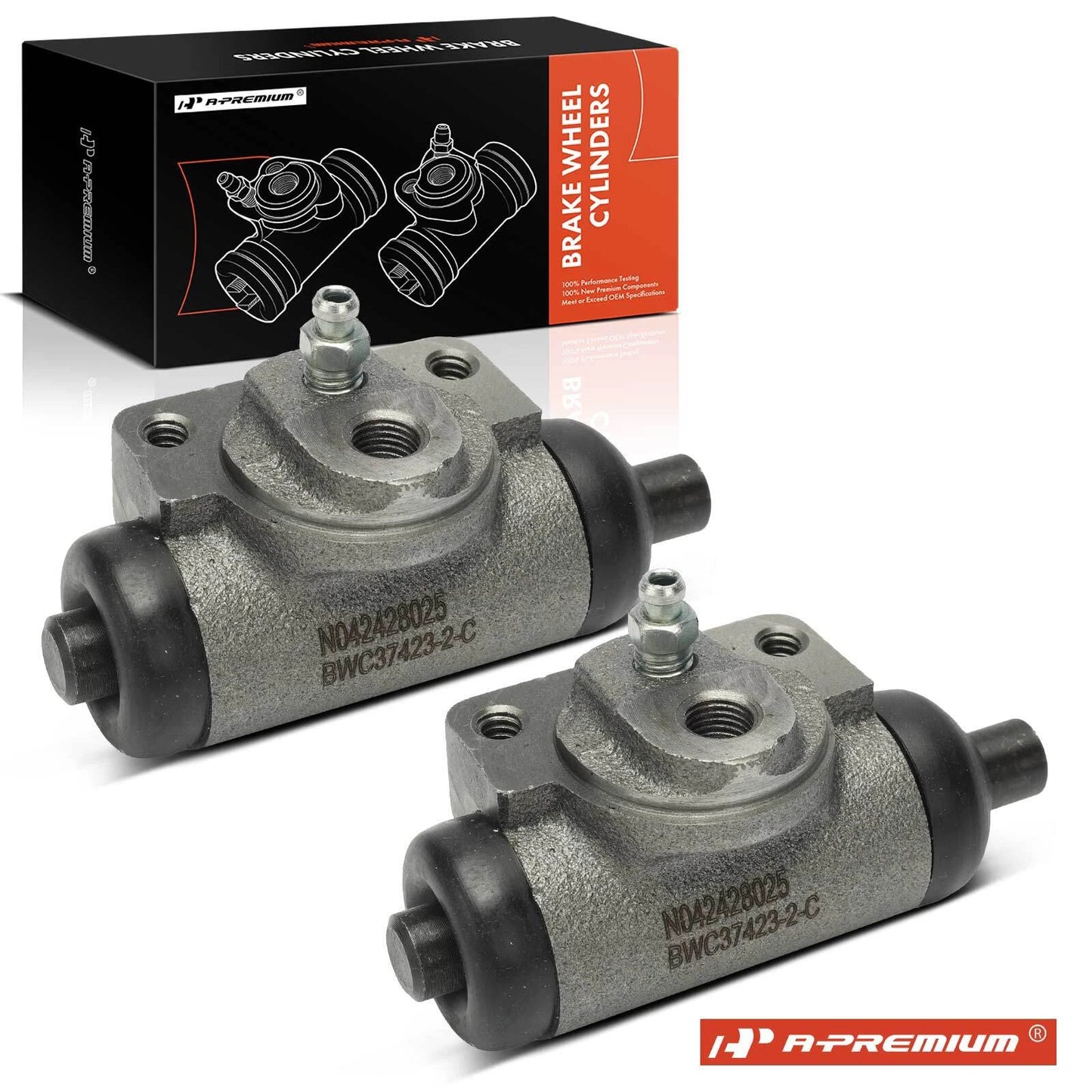 2X Rear Drum Brake Wheel Cylinder for Chevy LLV (1987–1993)