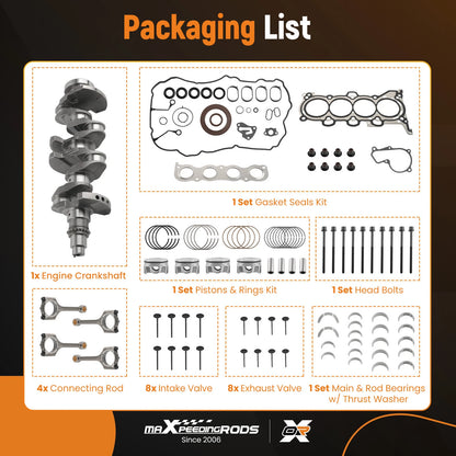 Engine Rebuild Kit for Hyundai Kia 2.0L (G4NA) (2011–2017)
