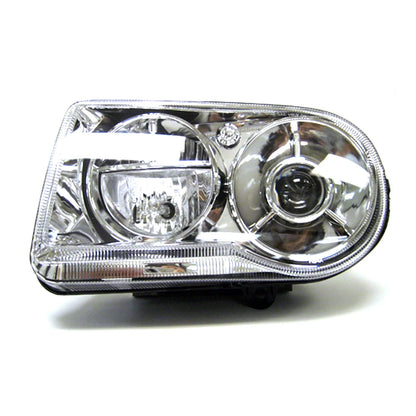 Replacement Driver Side Halogen Head Light Assembly w/Projection Delay