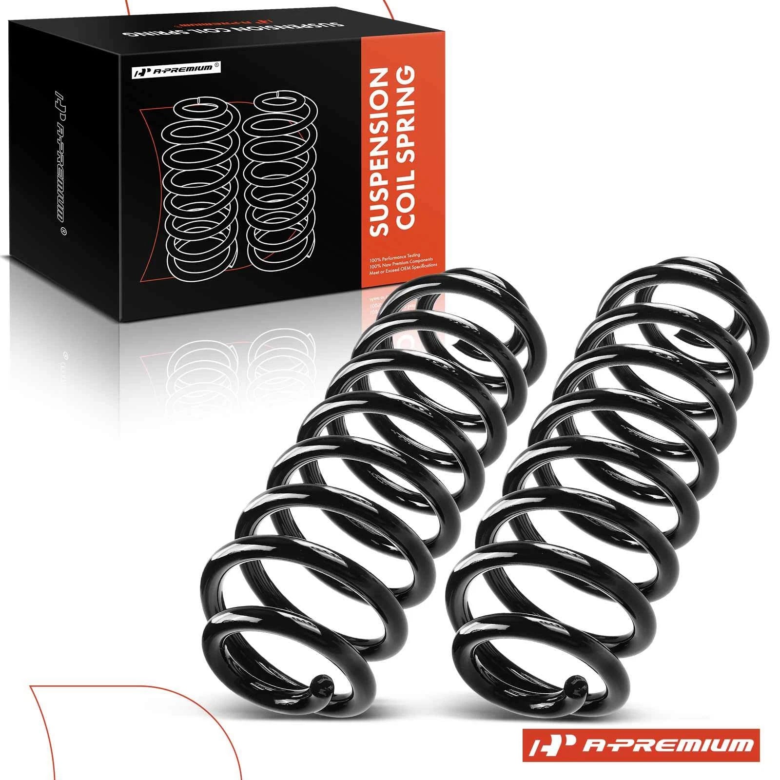 2X Rear Coil Springs for Chevy Tahoe GMC Yukon Cadillac Escalade (2000–2017)