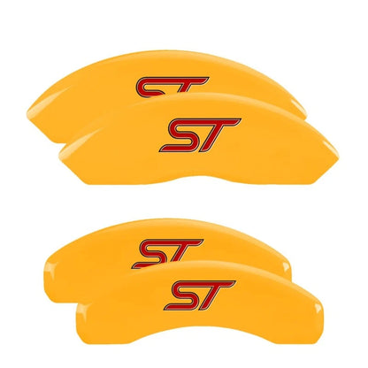 Caliper Covers Set of 4 Engraved ST No Bolts for 2021–2024 Ford Edge