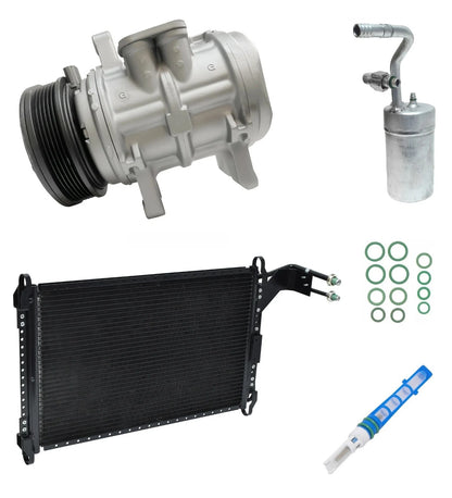 AC Compressor Kit With Condenser for Ford Mustang 5.0 (1992–1993)