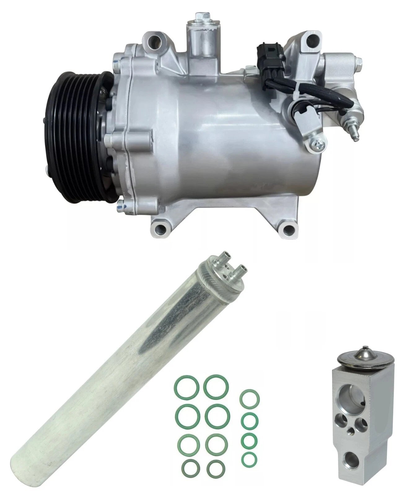 AC Compressor Kit Replacement for Acura ILX 2.4L (2016–2016)
